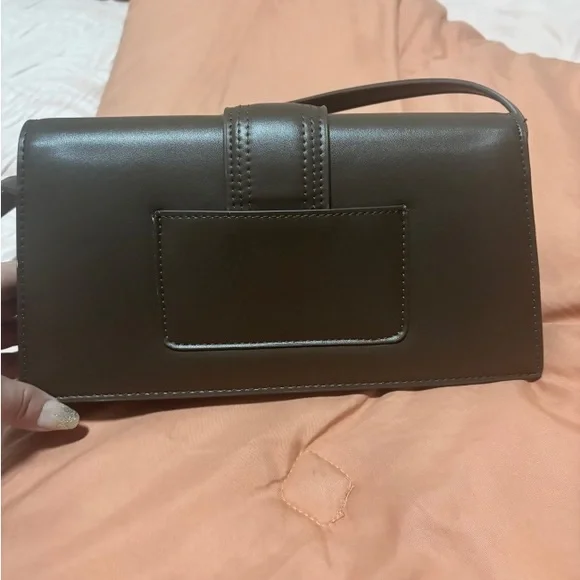 Jacquemus Dark Brown Leather Shoulder Bag - Picture 3 of 4